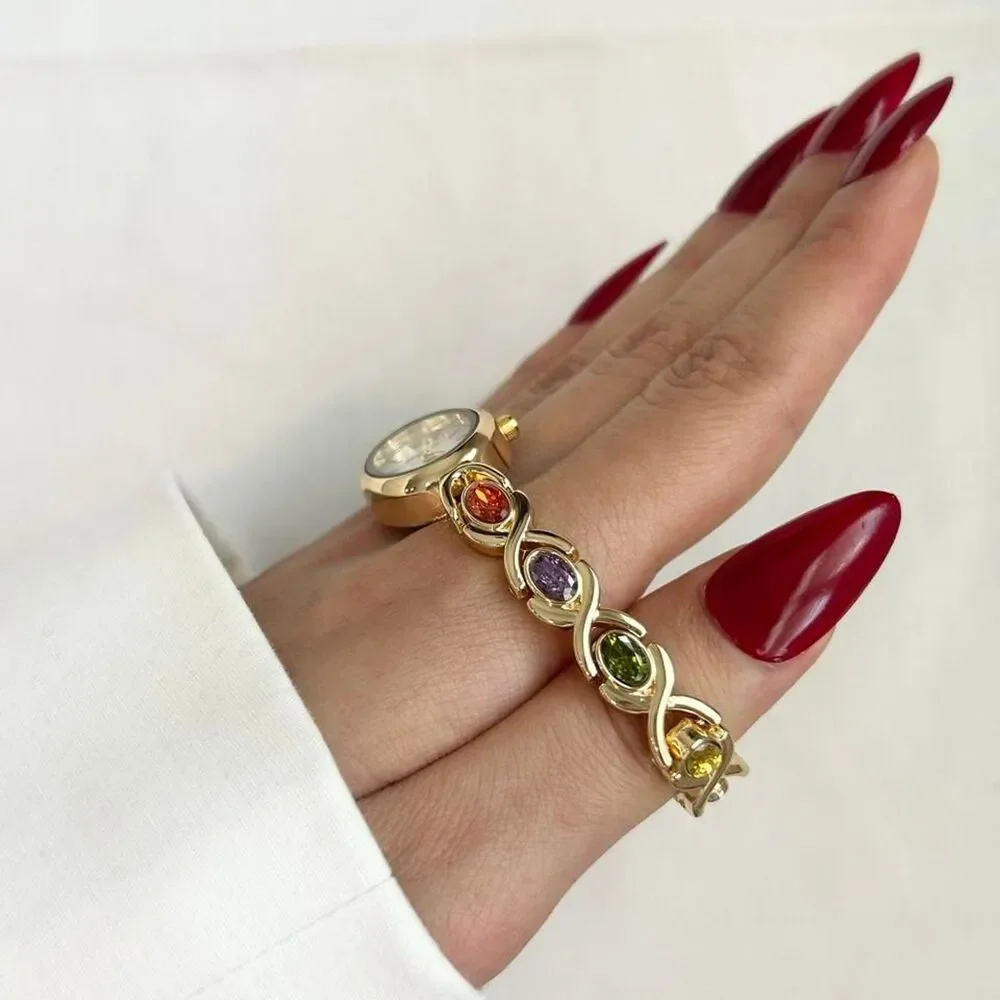 Vintage Inspired Luxury Gold Watch